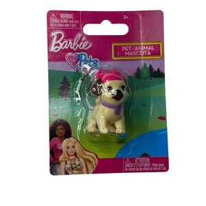 Barbie Pets Pug Puppy Mini Figure Collectible Toy New